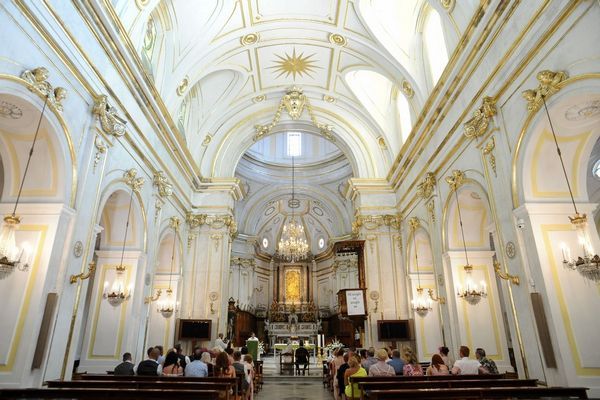 church wedding positano