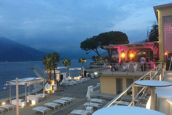 lake como beach weddings