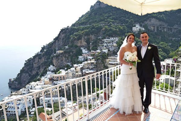 wedding in positano