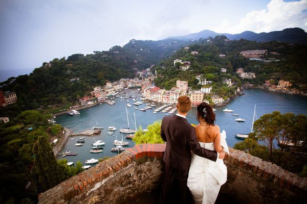 Castle Brown Portofino Wedding
